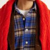 Checked Brushed Cotton-Flannel Shirt - CU Checked Brushed Cotton-Flannel Shirt - CU