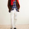 Checked Brushed Cotton-Flannel Shirt - OU Checked Brushed Cotton-Flannel Shirt - OU
