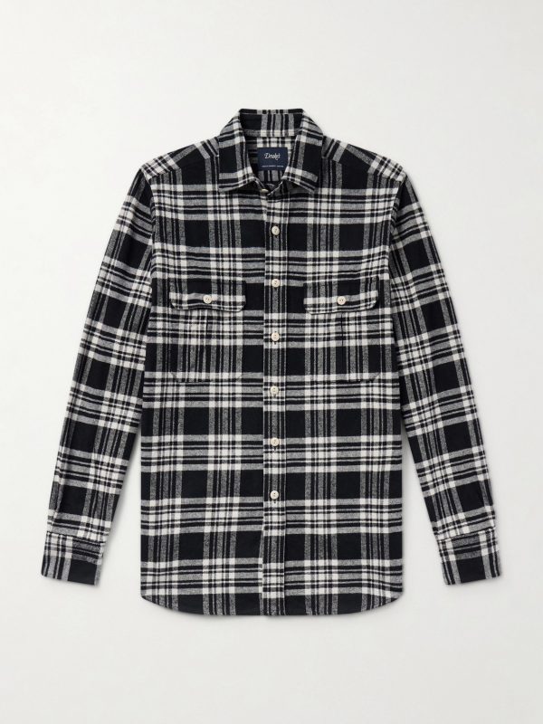 Checked Cotton-Flannel Shirt Checked Cotton-Flannel Shirt
