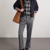 Checked Cotton-Flannel Shirt - OU Checked Cotton-Flannel Shirt - OU