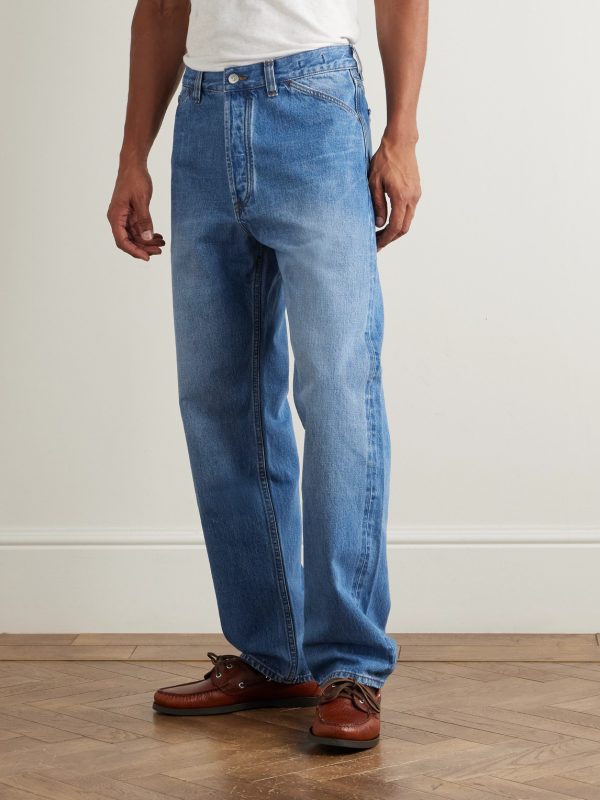 Straight-Leg Selvedge Jeans - FR Straight-Leg Selvedge Jeans - FR