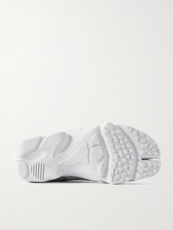 Air Rift's Split-Toe Snake-Effect Leather Sneakers - E1 Air Rift's Split-Toe Snake-Effect Leather Sneakers - E1
