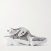Air Rift's Split-Toe Snake-Effect Leather Sneakers Air Rift's Split-Toe Snake-Effect Leather Sneakers