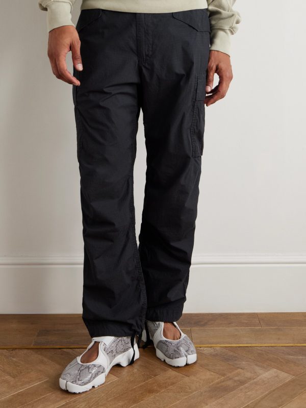Air Rift's Split-Toe Snake-Effect Leather Sneakers - OU Air Rift's Split-Toe Snake-Effect Leather Sneakers - OU