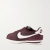 Cortez Suede and Leather-Trimmed Shell Sneakers - BK Cortez Suede and Leather-Trimmed Shell Sneakers - BK