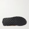 LD-1000 Leather and Suede-Trimmed Mesh Sneakers - E1 LD-1000 Leather and Suede-Trimmed Mesh Sneakers - E1