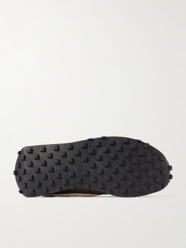 LD-1000 Leather and Suede-Trimmed Mesh Sneakers - E1 LD-1000 Leather and Suede-Trimmed Mesh Sneakers - E1