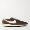 LD-1000 Leather and Suede-Trimmed Mesh Sneakers LD-1000 Leather and Suede-Trimmed Mesh Sneakers