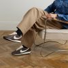 LD-1000 Leather and Suede-Trimmed Mesh Sneakers - OU LD-1000 Leather and Suede-Trimmed Mesh Sneakers - OU