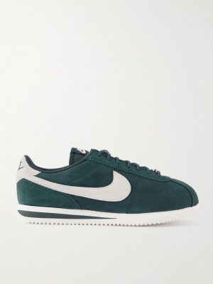 Cortez Suede-Trimmed Nubuck Sneakers Cortez Suede-Trimmed Nubuck Sneakers