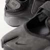 Air Rift Split-Toe Mesh-Trimmed Suede Sneakers - CU