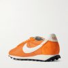 LD-1000 Leather and Suede-Trimmed Mesh Sneakers - BK LD-1000 Leather and Suede-Trimmed Mesh Sneakers - BK