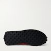 LD-1000 Leather and Suede-Trimmed Mesh Sneakers - E1 LD-1000 Leather and Suede-Trimmed Mesh Sneakers - E1