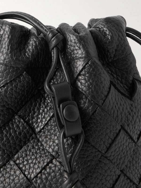 Intrecciato Full-Grain Leather Pouch - CU Intrecciato Full-Grain Leather Pouch - CU