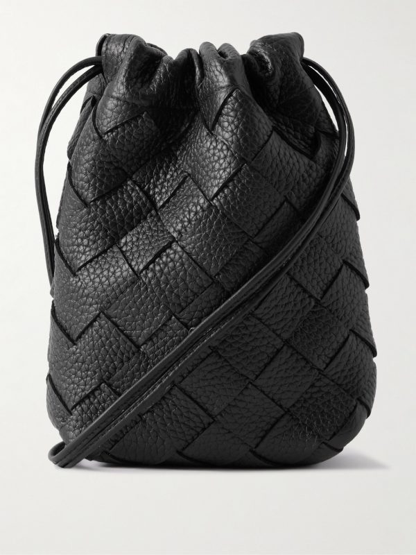 Intrecciato Full-Grain Leather Pouch Intrecciato Full-Grain Leather Pouch