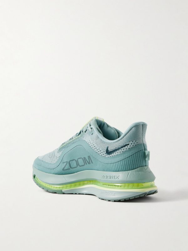Pegasus Premium Rubber-Trimmed Mesh Running Sneakers - BK Pegasus Premium Rubber-Trimmed Mesh Running Sneakers - BK