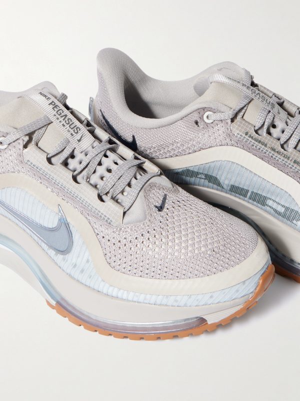 Pegasus Premium Rubber-Trimmed Mesh Running Sneakers - CU Pegasus Premium Rubber-Trimmed Mesh Running Sneakers - CU