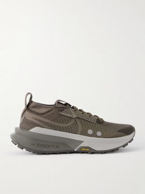 Zegama 2 Stretch-Jersey and Rubber-Trimmed Mesh Trail Running Sneakers