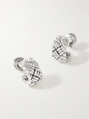 Intrecciato Small Sterling Silver Earrings Intrecciato Small Sterling Silver Earrings