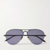 Amelia Aviator-Style Metal Sunglasses Amelia Aviator-Style Metal Sunglasses