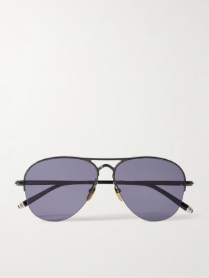 Amelia Aviator-Style Metal Sunglasses Amelia Aviator-Style Metal Sunglasses