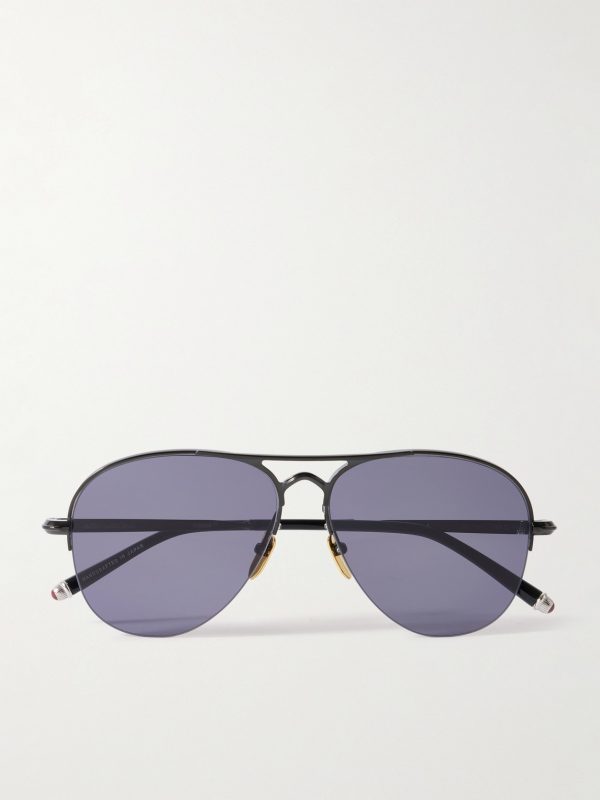 Amelia Aviator-Style Metal Sunglasses Amelia Aviator-Style Metal Sunglasses