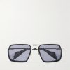 GT-R Aviator-Style Titanium and Acetate Sunglasses