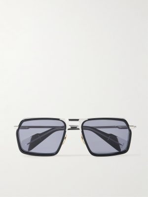 GT-R Aviator-Style Titanium and Acetate Sunglasses GT-R Aviator-Style Titanium and Acetate Sunglasses