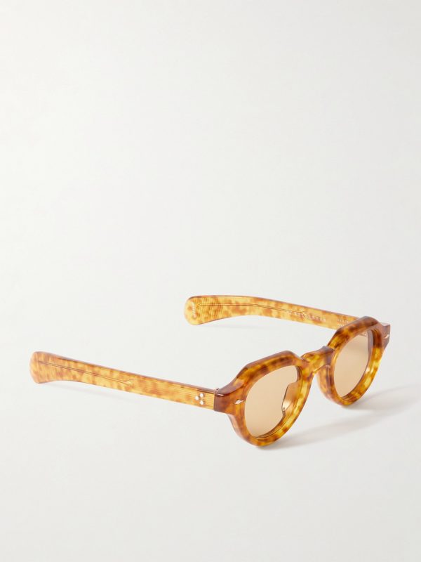 Kellerman Round-Frame Tortoiseshell Acetate Sunglasses - FR