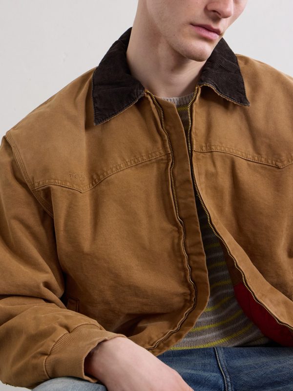 OG Santa Fe Organic Cotton-Canvas Blouson Jacket - CU OG Santa Fe Organic Cotton-Canvas Blouson Jacket - CU