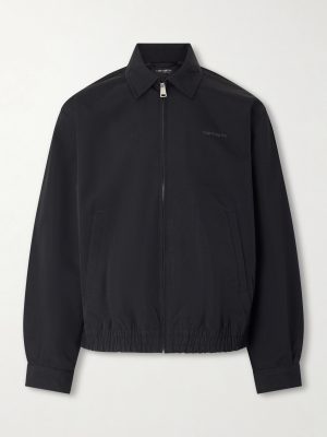 Neven Nylon-Canvas Blouson Jacket Neven Nylon-Canvas Blouson Jacket