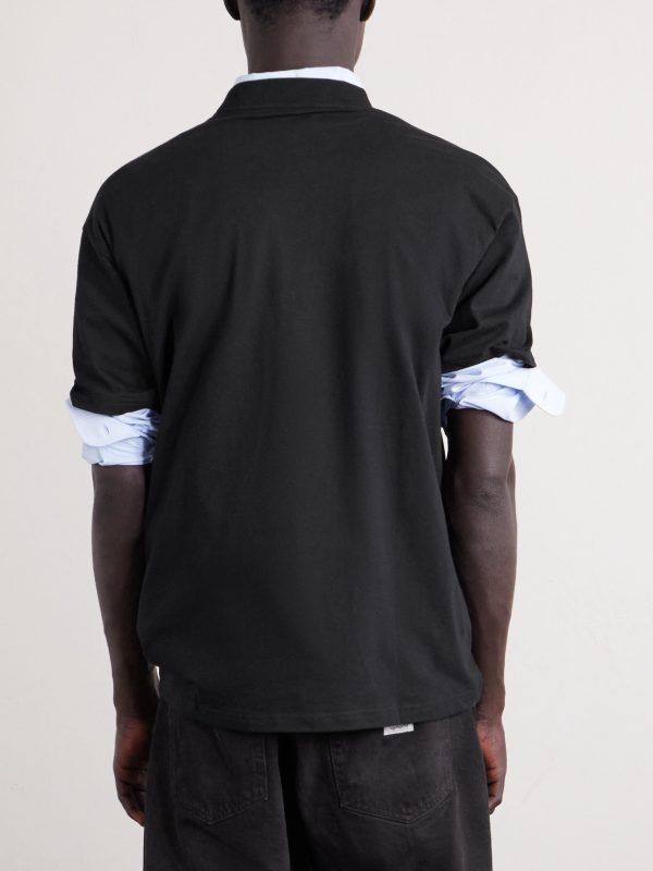 Logo-Print Cotton-Jersey T-Shirt - BK