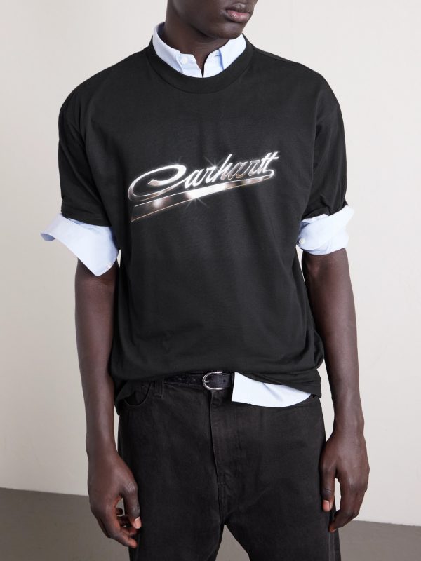 Logo-Print Cotton-Jersey T-Shirt - FR