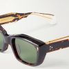 Corniche Square-Frame Acetate Sunglasses - E1