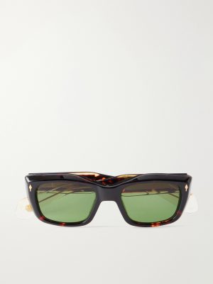 Corniche Square-Frame Acetate Sunglasses Corniche Square-Frame Acetate Sunglasses