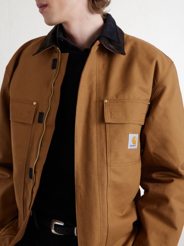 OG Arctic Logo-Appliquéd Corduroy-Trimmed Cotton-Canvas Jacket - CU