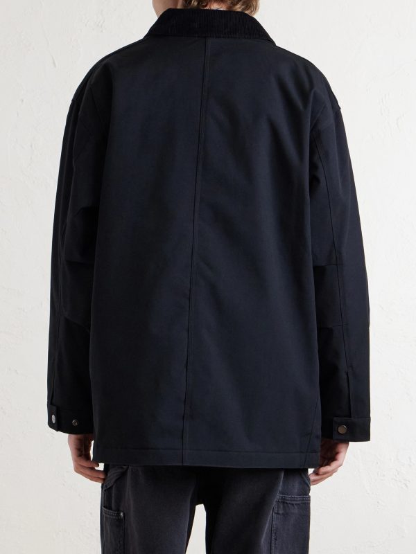 Adair Logo-Appliquéd Corduroy-Trimmed Padded CORDURA® Jacket - BK Adair Logo-Appliquéd Corduroy-Trimmed Padded CORDURA® Jacket - BK