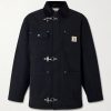 Adair Logo-Appliquéd Corduroy-Trimmed Padded CORDURA® Jacket Adair Logo-Appliquéd Corduroy-Trimmed Padded CORDURA® Jacket