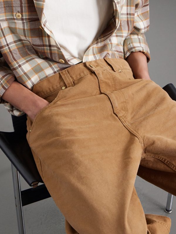 Brandon Straight-Leg Cotton-Canvas Trousers - CU Brandon Straight-Leg Cotton-Canvas Trousers - CU