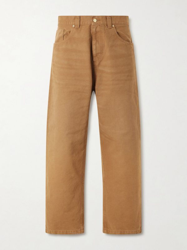 Brandon Straight-Leg Cotton-Canvas Trousers Brandon Straight-Leg Cotton-Canvas Trousers