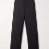 Brady Double Knee Straight-Leg Twill Trousers