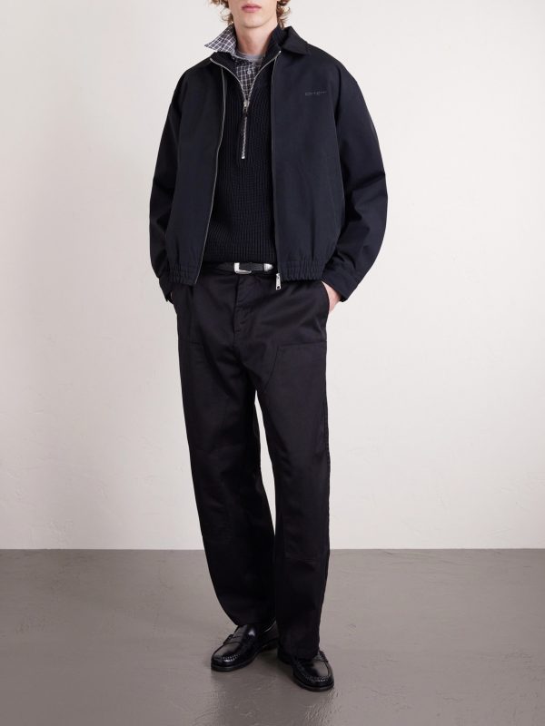 Brady Double Knee Straight-Leg Twill Trousers - OU