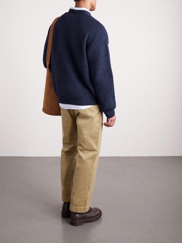 Bishop Ribbed Wool-Blend Sweater - BK