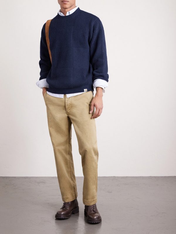 Bishop Ribbed Wool-Blend Sweater - OU
