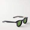 Devaux Round-Frame Acetate Sunglasses - FR