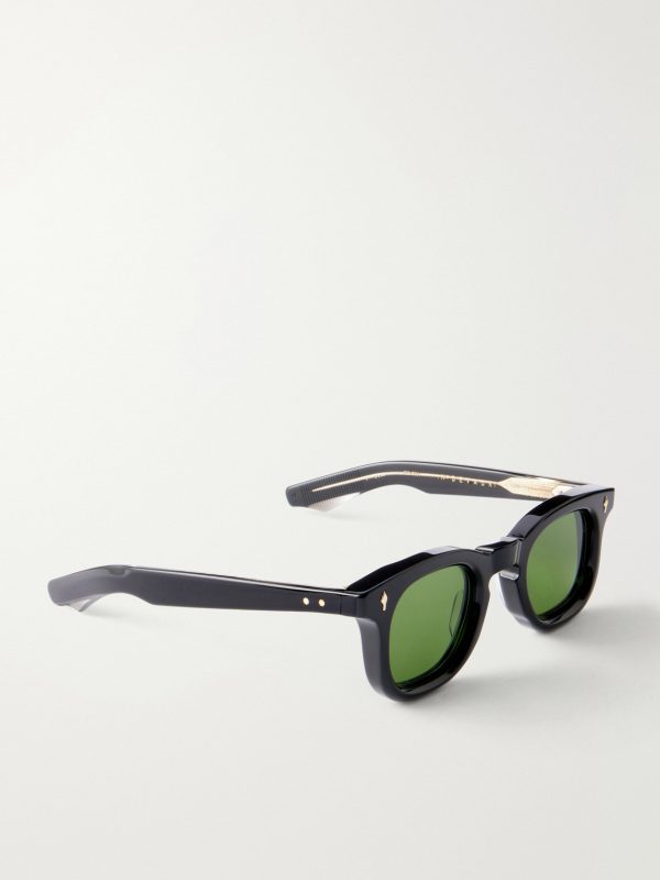 Devaux Round-Frame Acetate Sunglasses - FR