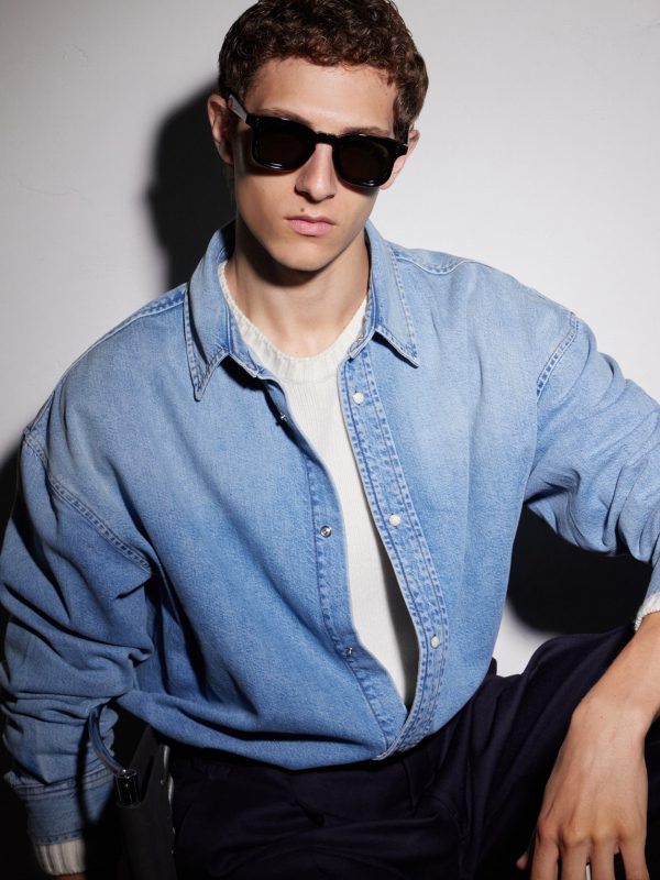 Devaux Round-Frame Acetate Sunglasses - OU