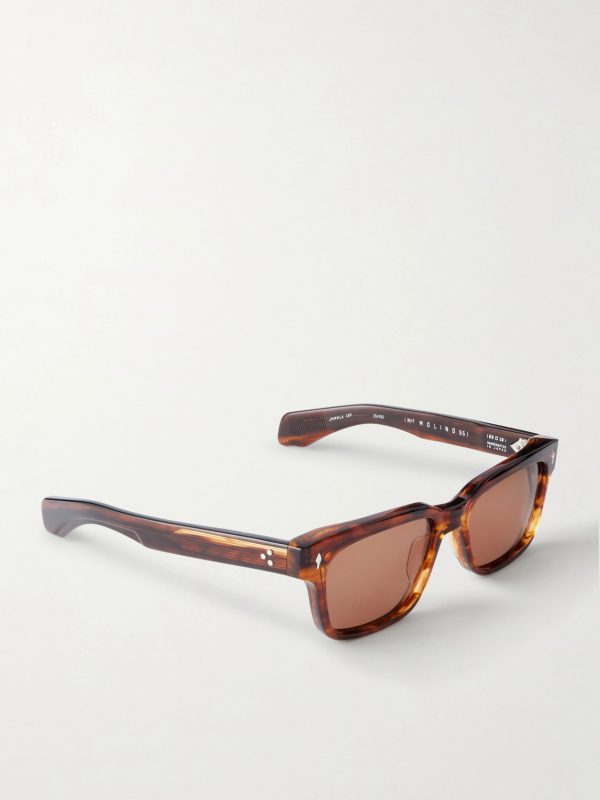 Molino 55 Rectangular-Frame Acetate Sunglasses - FR Molino 55 Rectangular-Frame Acetate Sunglasses - FR