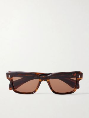 Molino 55 Rectangular-Frame Acetate Sunglasses