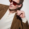 Molino 55 Rectangular-Frame Acetate Sunglasses - OU Molino 55 Rectangular-Frame Acetate Sunglasses - OU